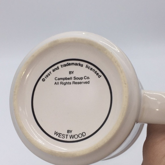 Campbell’s M’m! M’m! Good! Soup Mug West Wood 1997 Campbell's Kids - Picture 3 of 11
